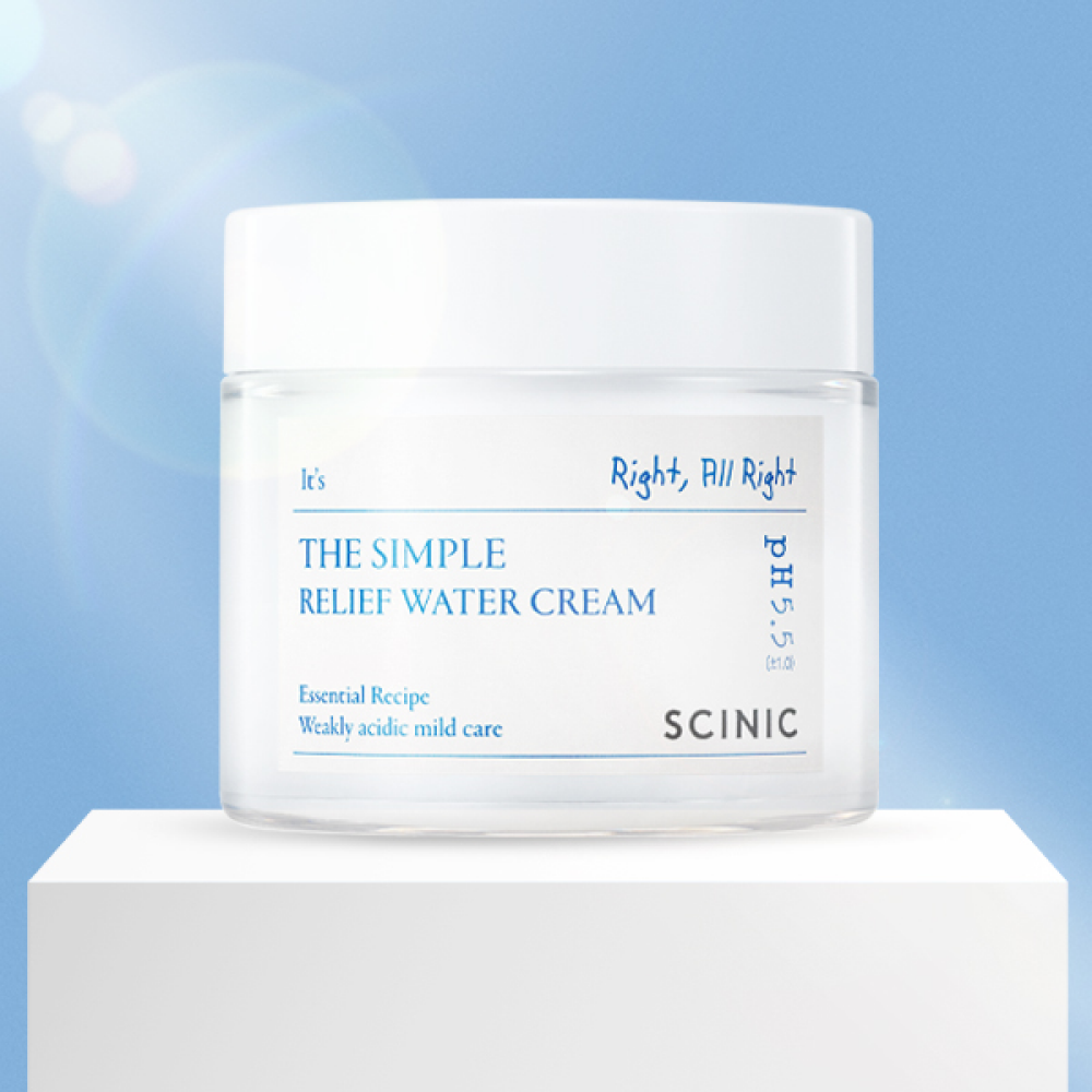 SCINIC The Simple Relief Water Cream
