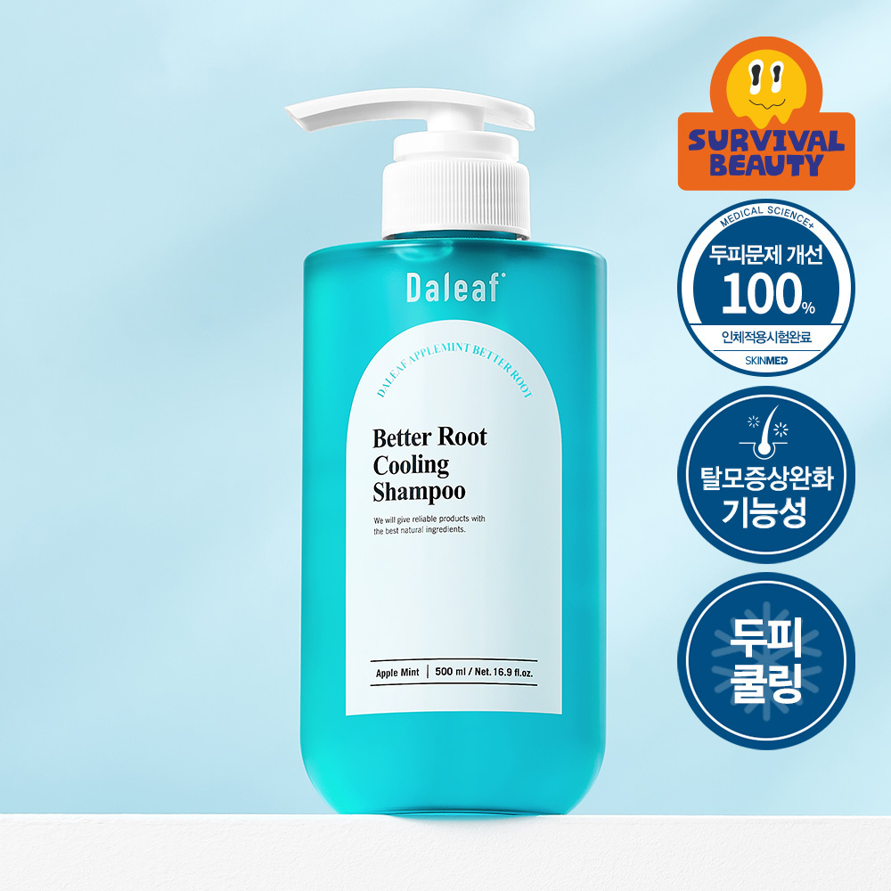 달리프 애플민트 쿨링 샴푸 500ml