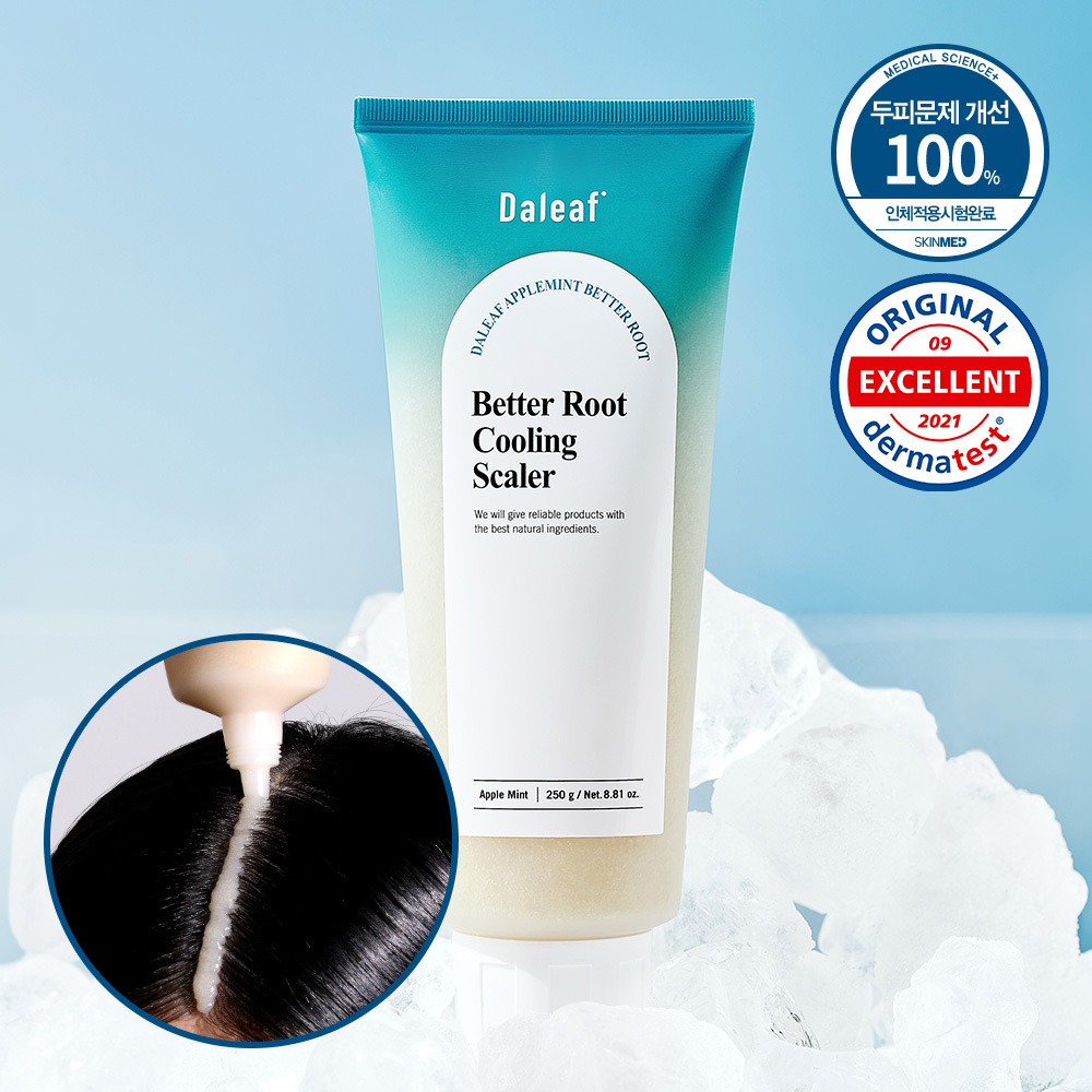 Dalif Apple Mint Cooling Scaler 250g (Alleviates hair loss symptoms/absorbs scalp waste)
