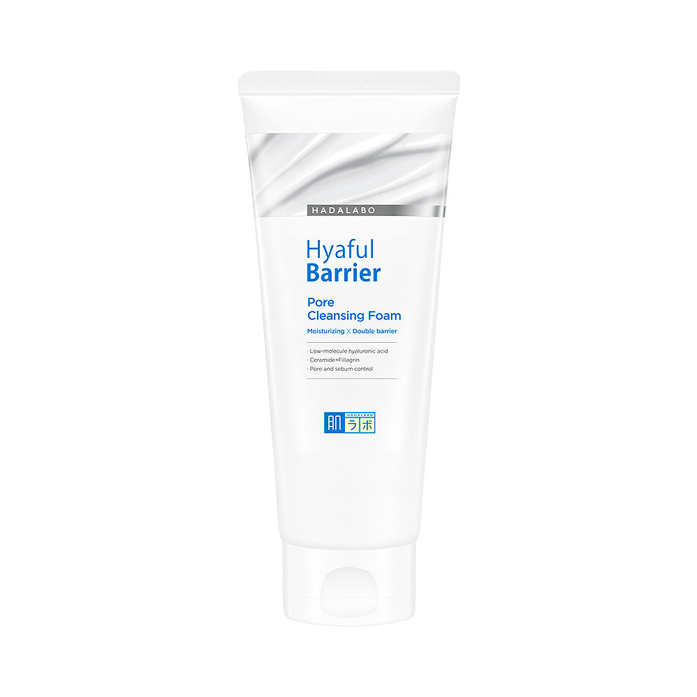 HADALABO Hyaful Barrier Pore Cleansing Foam 150g