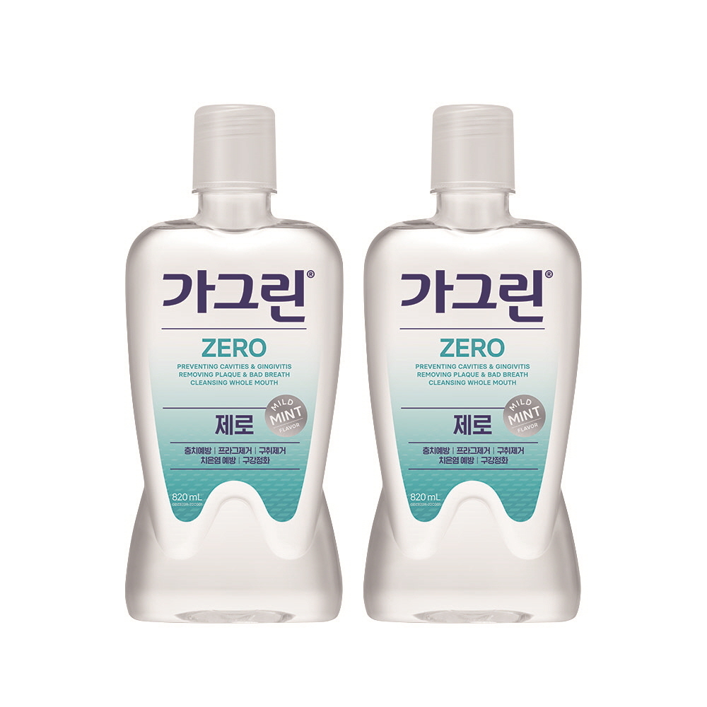 가그린 제로 더블 기획 (820ml+820ml)