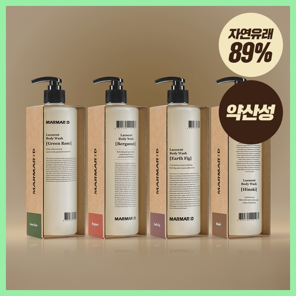 MARMAR;D Lacscent Body Wash #Hinoki 488mL