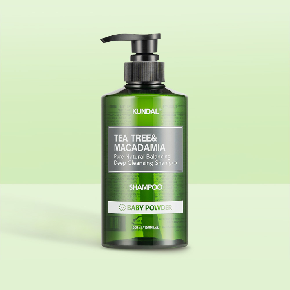 Kundal Tea Tree & Macadamia Deep Cleansing Oily Shampoo 500ml 4 types, choose 1