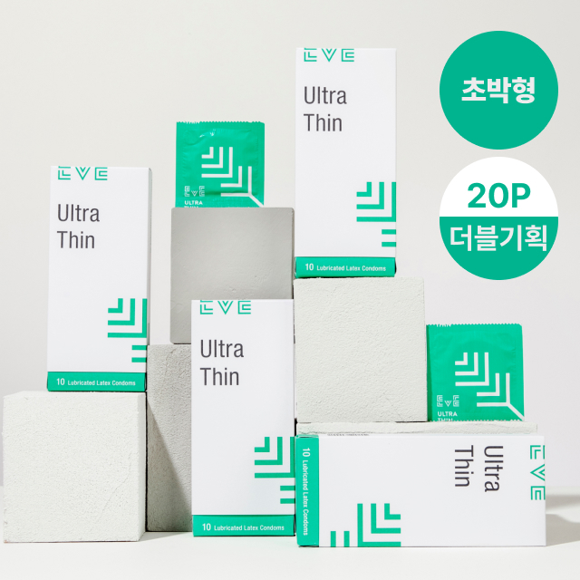 [의료기기] 이브 울트라씬 더블기획 10P * 2팩