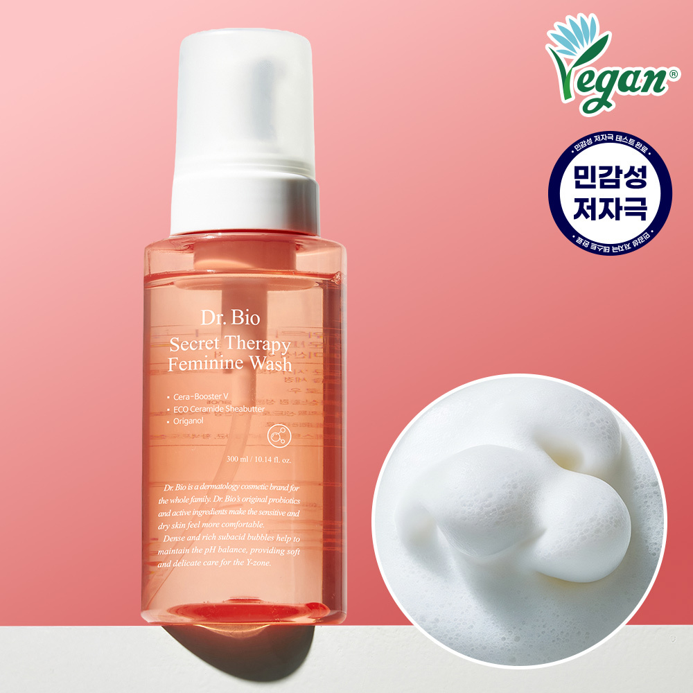 [Y존보습/폼타입] 닥터바이오 시크릿 테라피 여성청결제 300ml
