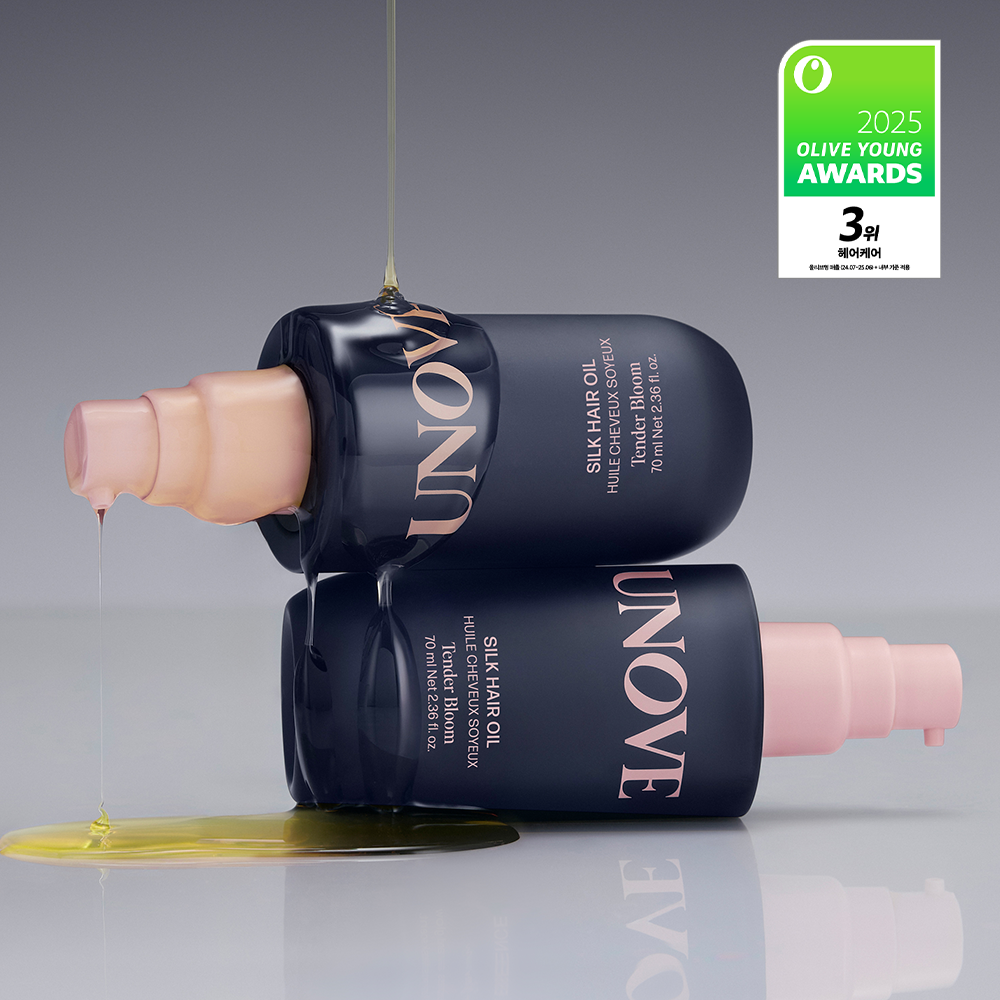 Eonobeu Silkeu Hair Oil Essence 70 ml Deobeul Gihoek ( Tendeobeulrum / Wompetal ) (어노브 실크 헤어 오일 에센스 70ml 더블 기획 (텐더블룸/웜페탈))