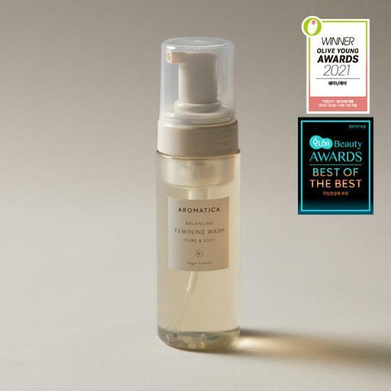 Olive Young 3年连续1第1 纯净 Aen 柔软 女性清洁液 170ml 3种 任选 1 双件/替换装企划