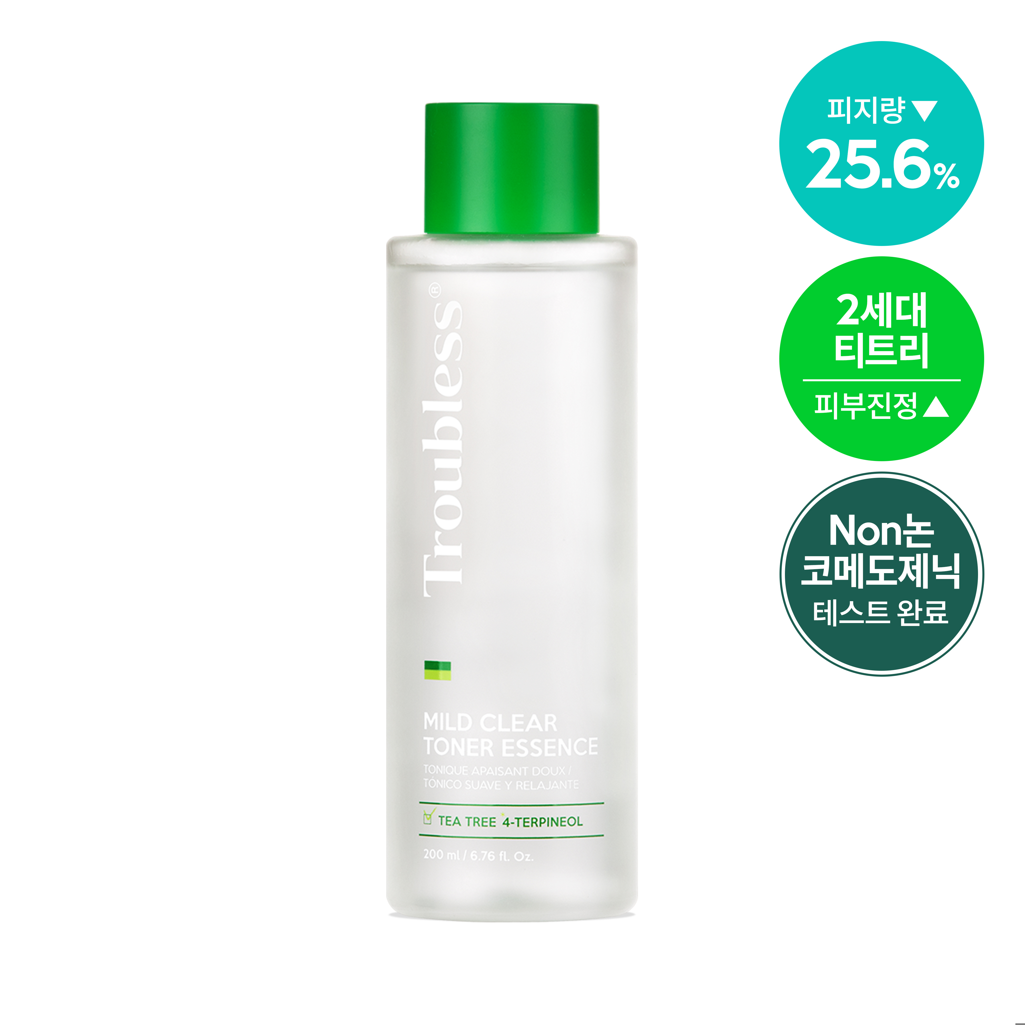 Troubleless Mild Clear Toner Essence 200ml