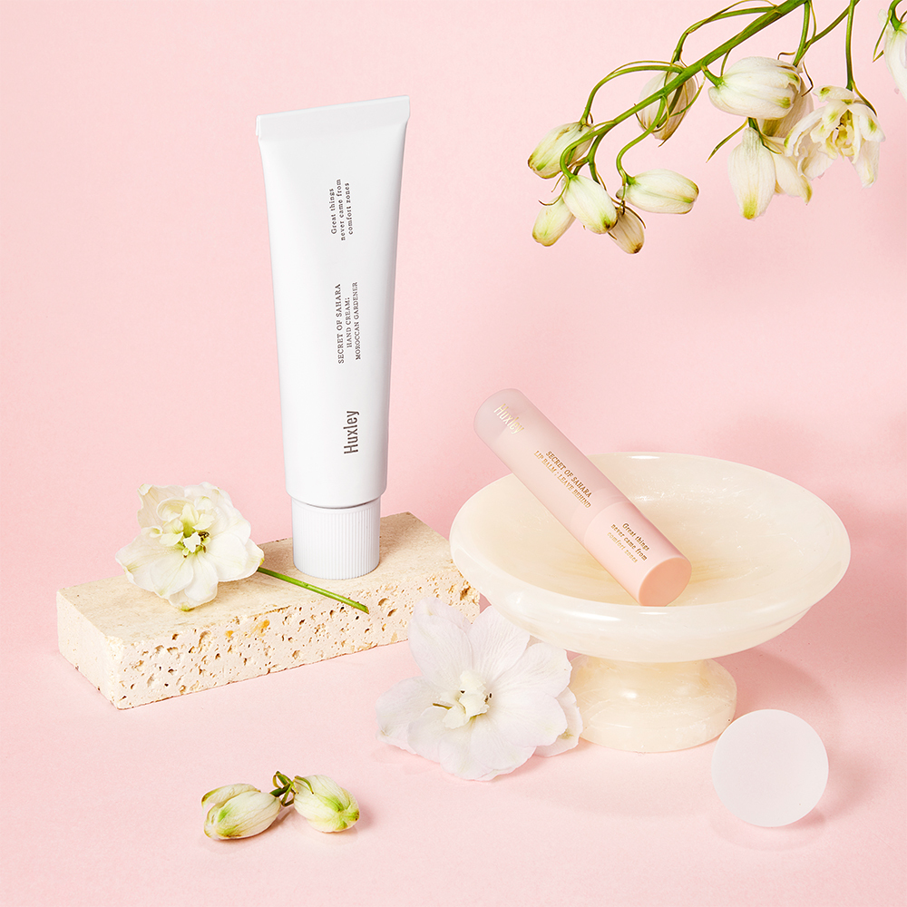 Huxley Hand Cream & Lip Balm Duo 4 types, choose 1