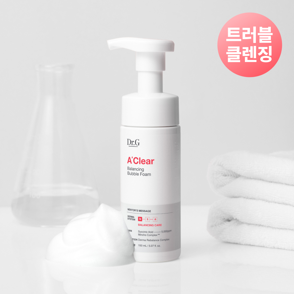 닥터지 에이클리어 밸런싱 버블 폼 150ml