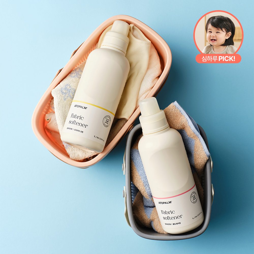아토팜 섬유유연제 1000ml 2종 택1(프리지아코튼/튤립블라썸)