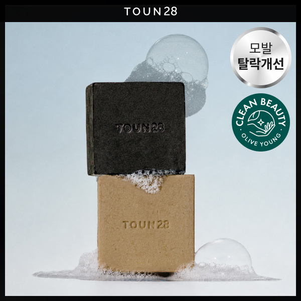 Tone28 Hair Fall Improvement Shampoo Bar 100g, 2 types, choose 1 (Baobab/Black Bean)