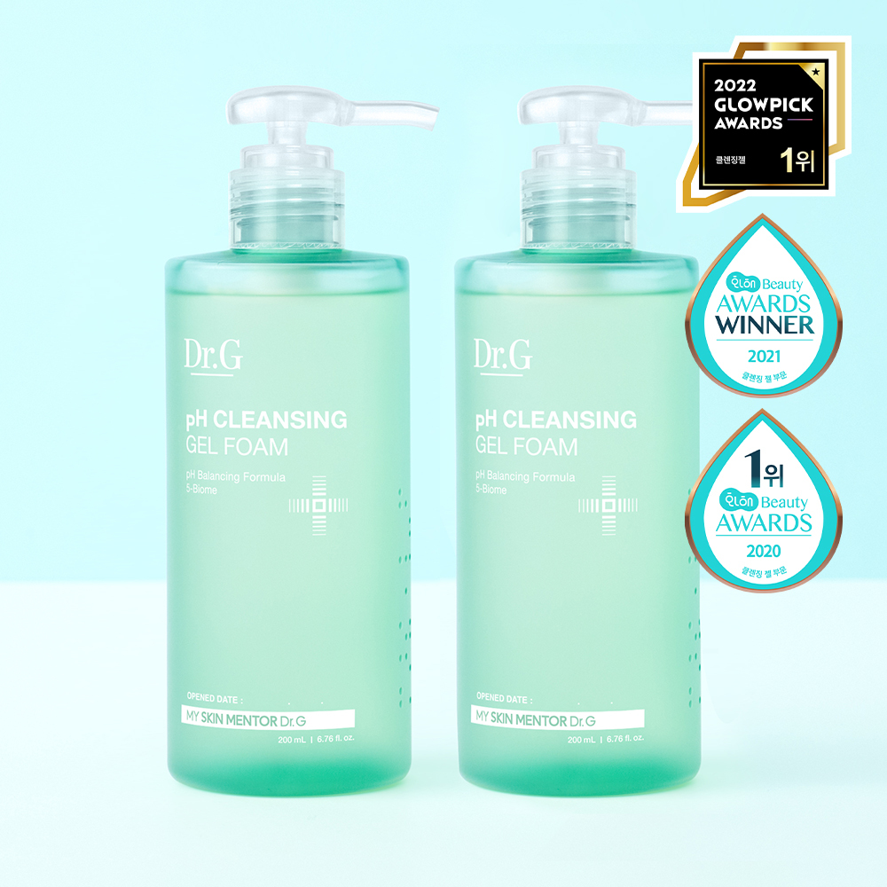 닥터지 약산성 클렌징 젤 폼 더블기획 200ml