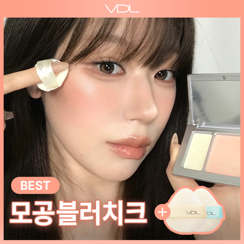 VDL 치크스테인 블러셔/블러셔 듀오 6g