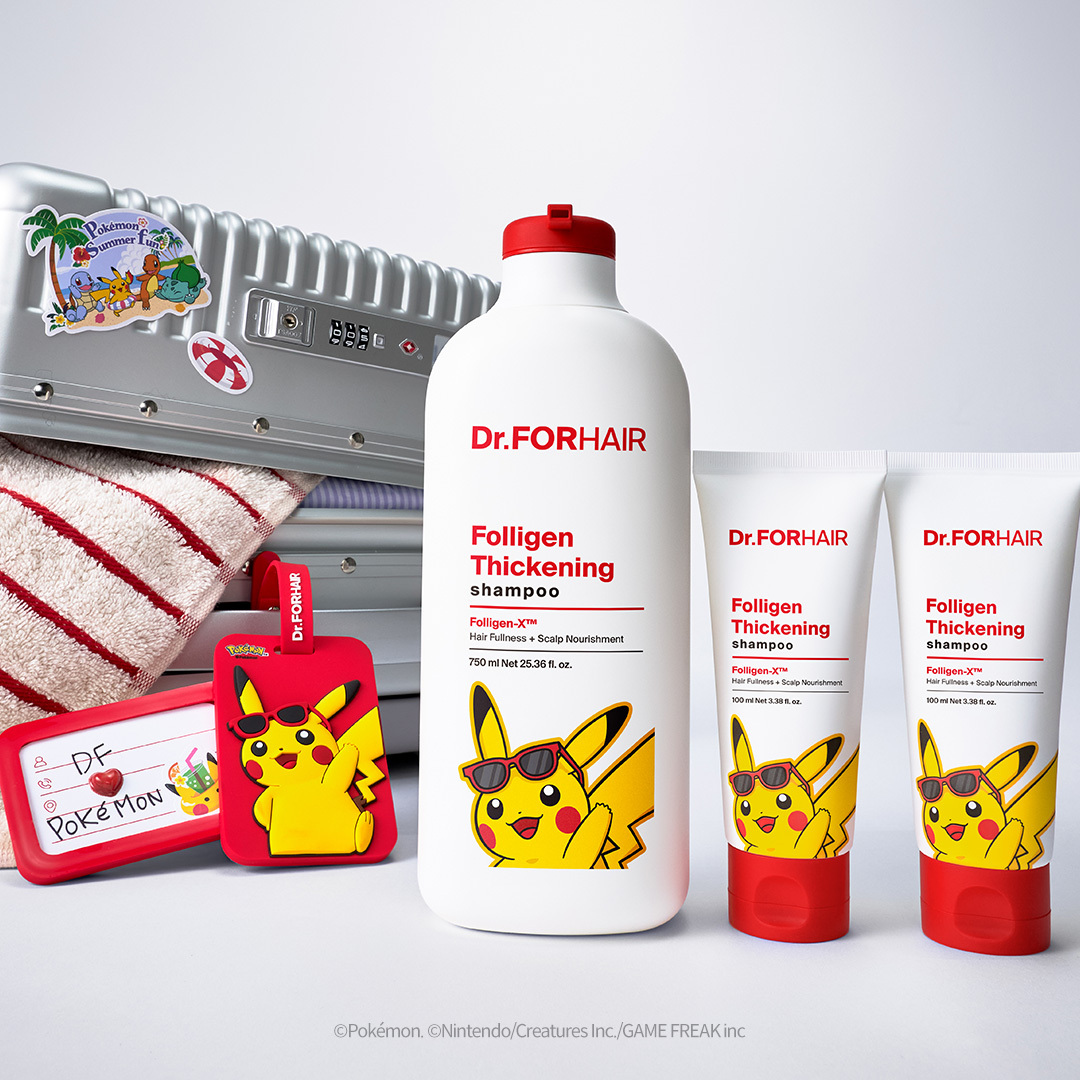 Packets Ketmon Edition / Hair Loss Volume Dakteo Packets Hair Polrijen Ssikeuning Shampoo 750 ml Gihoek (+100 ml*2 ea) ([포켓몬 에디션/탈모볼륨] 닥터포헤어 폴리젠 씨크닝 샴푸 750ml 기획 (+100ml*2ea))