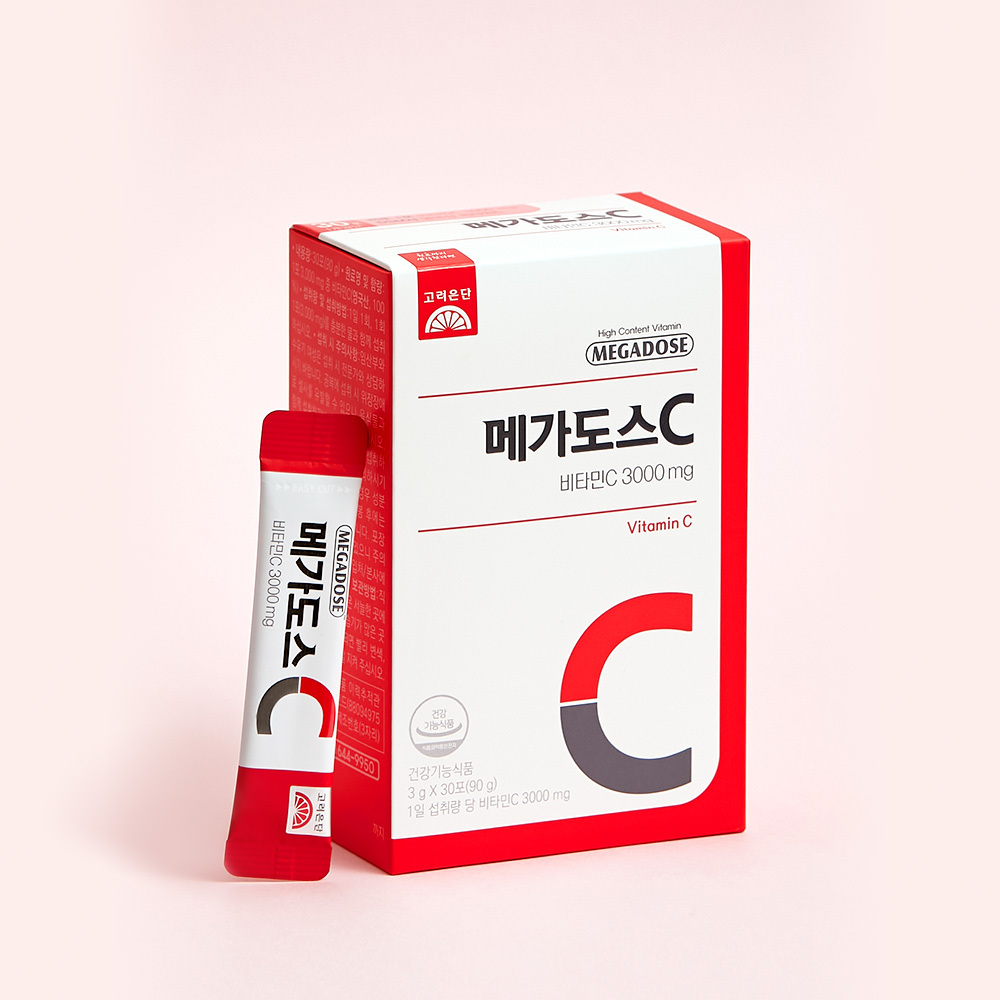 고려은단 메가도스C 비타민C 3000mg 30포