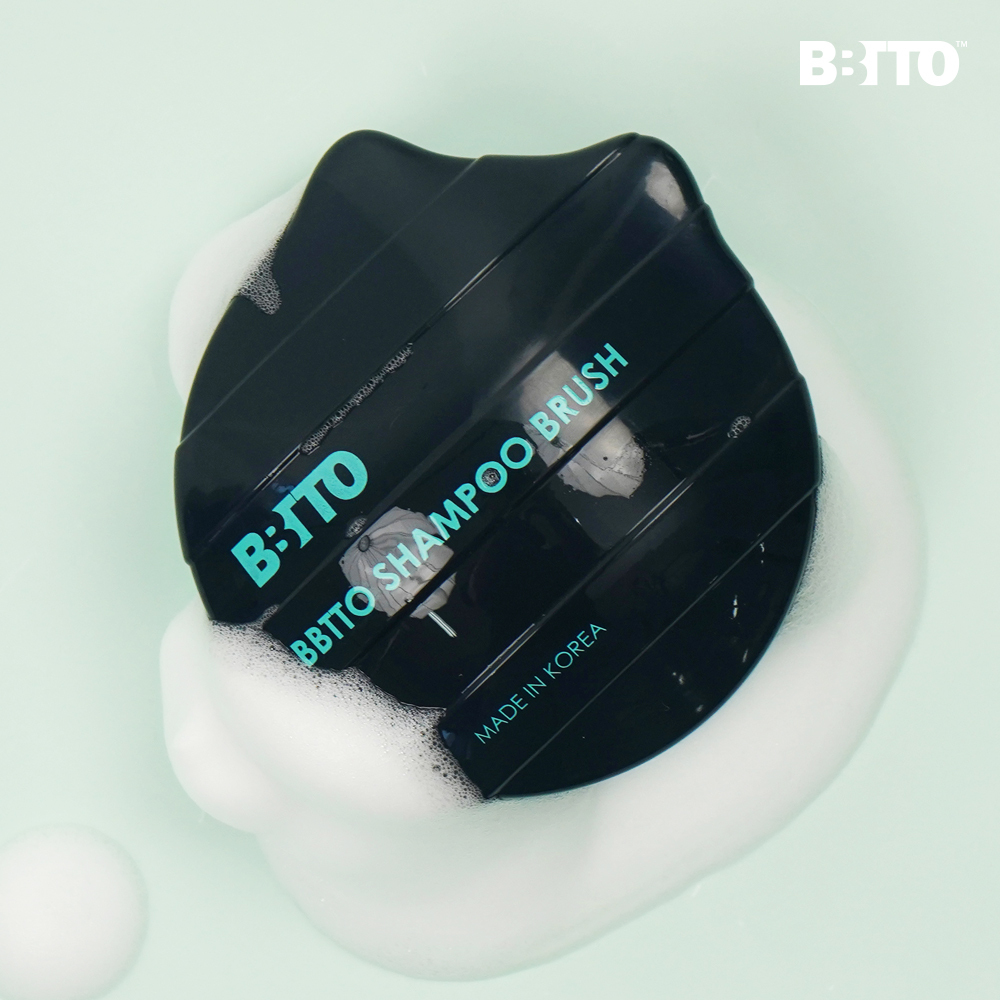 Vivito Silicone Shampoo Brush Scalp Massage