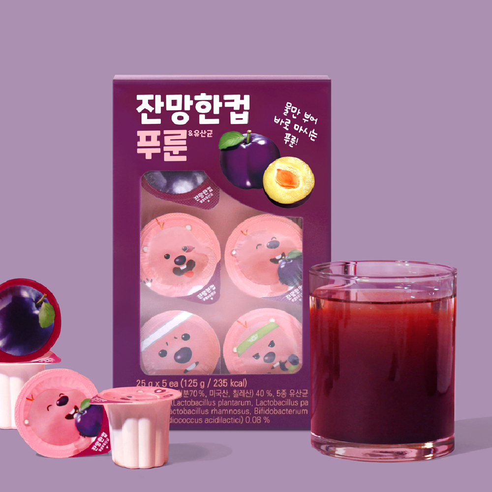Not Something Barrel Small Cup Prune & Lactic Acid Bacteria 5 Pack