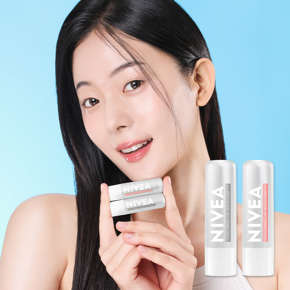 니베아 립케어 히알루론 2종(로제/모이스처)