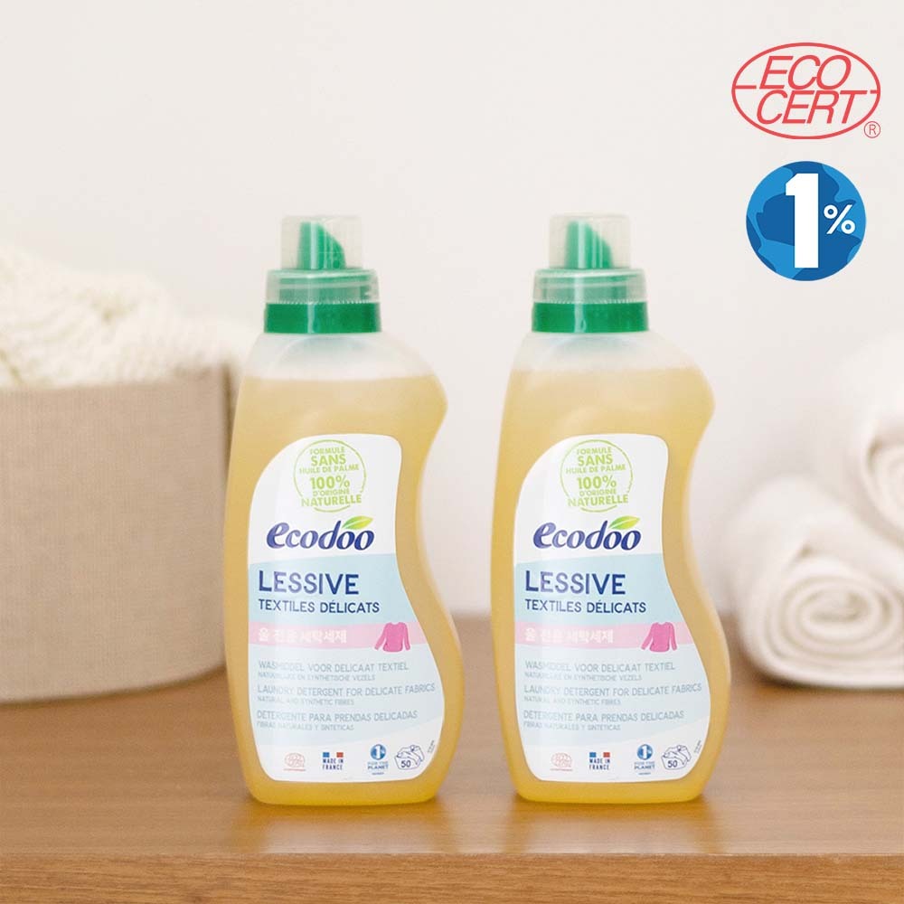[운동복세탁] 에코두 프랑스 울세제 울샴푸 니트 속옷세제 750ml x 2개