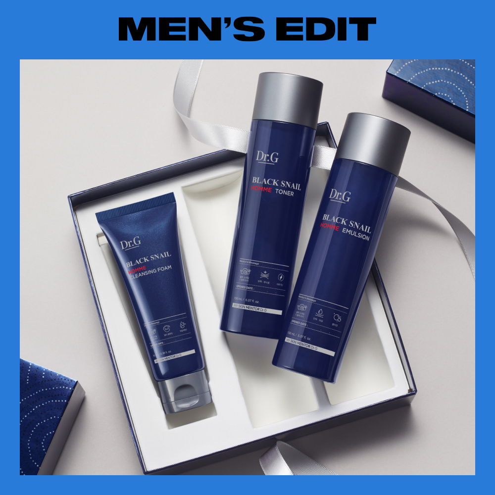 닥터지 블랙스네일 옴므 프레스티지 3종 세트 (토너150ml+에멀전150ml+클렌징폼70ml)