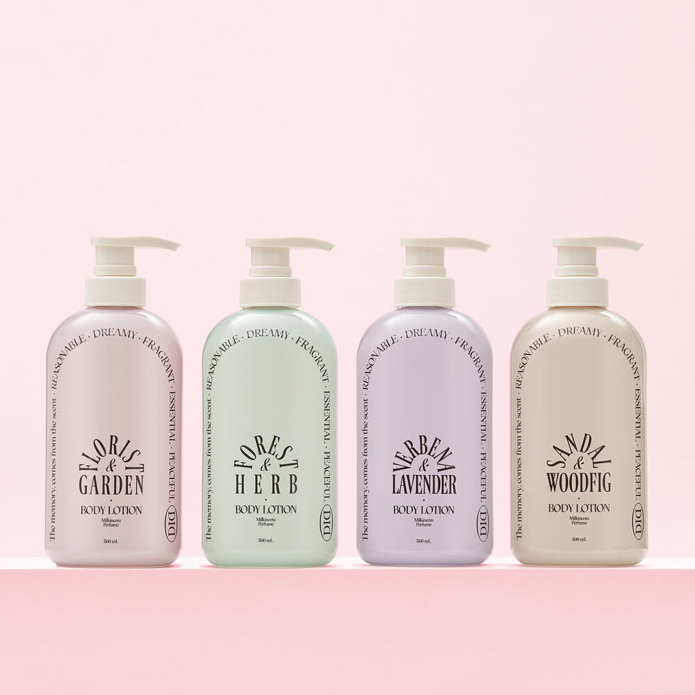 Odded Milk in Cera Perfume Body Lotion 500ml 4 types