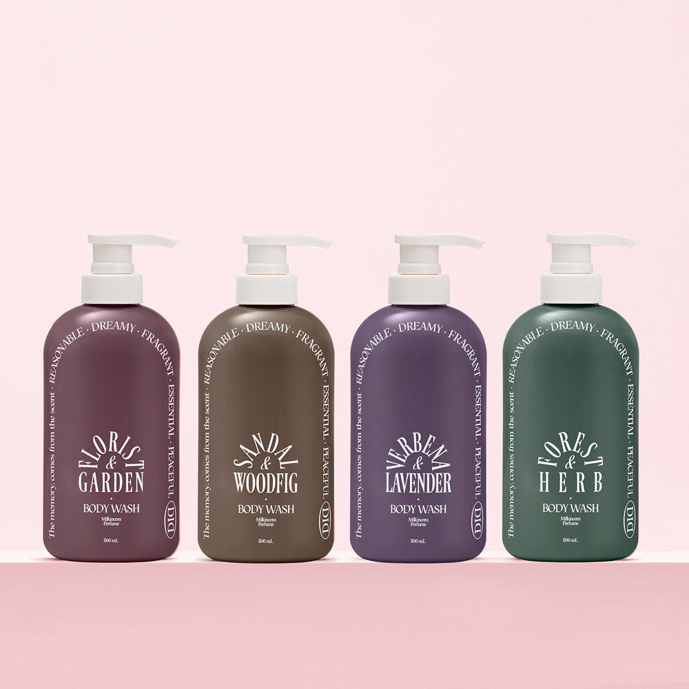 Odded Milk in Cera Perfume Body Wash 500ml 4 types