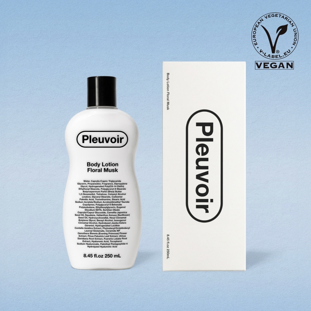 Flevoir Vegan Body Lotion 250mL, choose 1 of 4 types