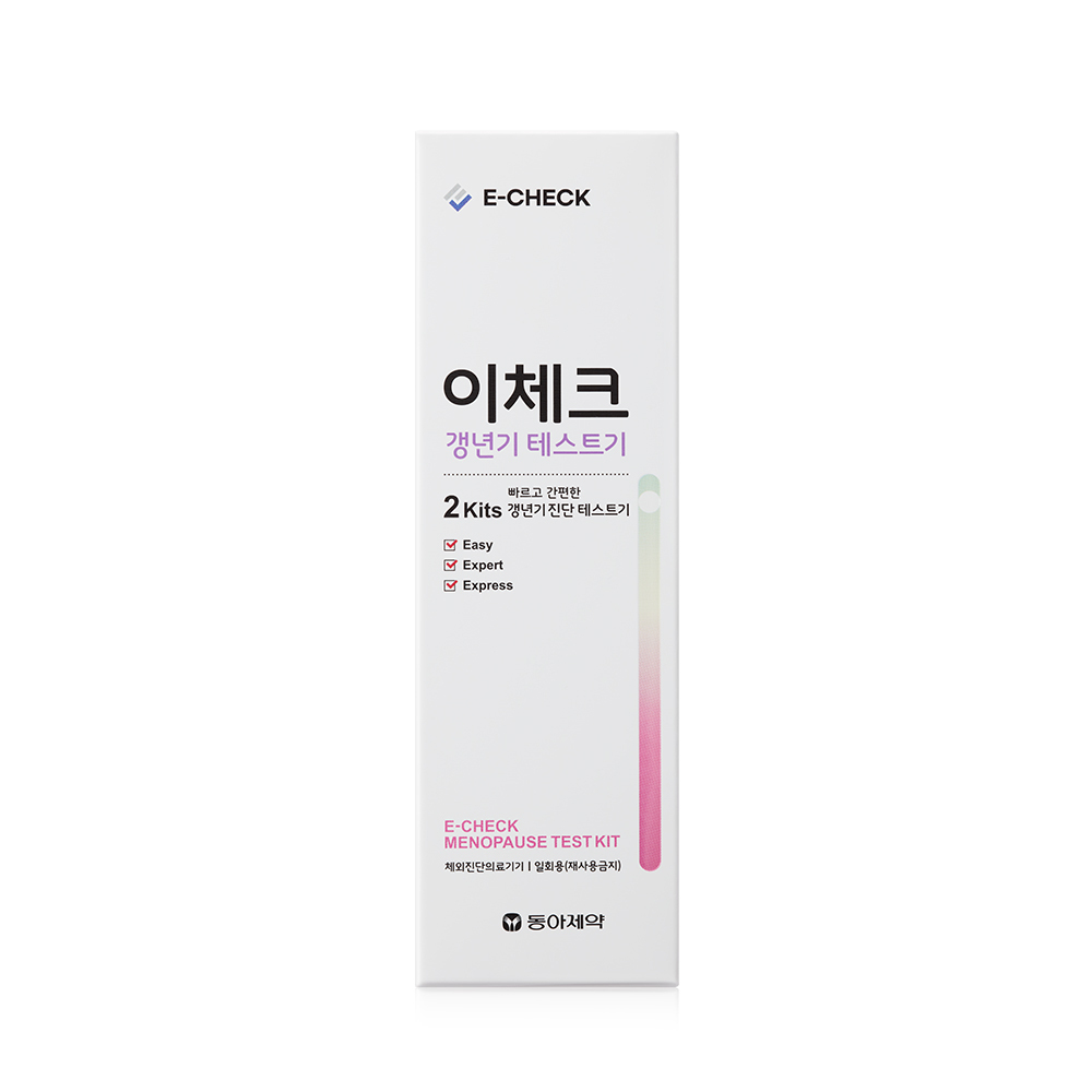 동아제약 이체크 갱년기테스트기 2개입