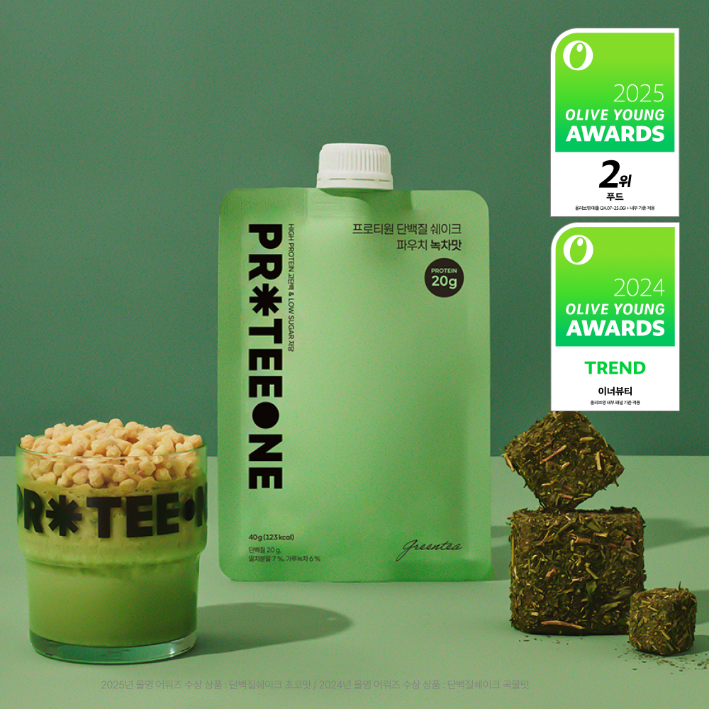 Olive Young 蛋白质奶昔袋装 40g 6种口味 商品图