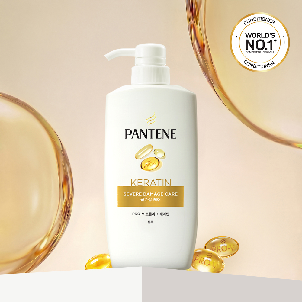 Pantene Extreme Damage Care Shampoo/Conditioner Single Item 750mL