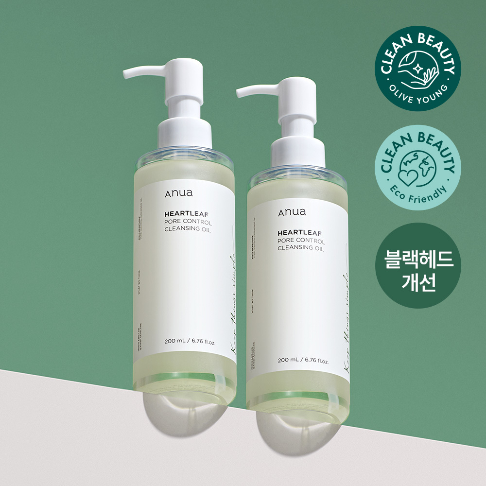 Olive Young Anua 鱼腥草 毛孔 控制 卸妆油 200ml 2入 商品图