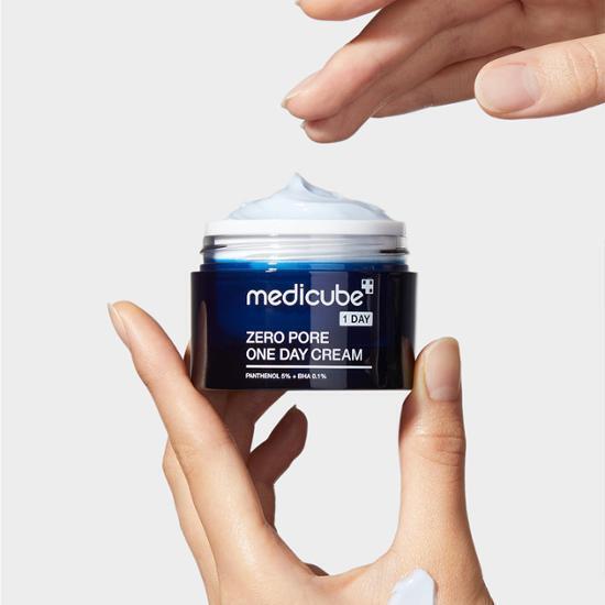 Medicube Zero Pore One Day Cream 50ml Pore Refining Moisturizer Contains Panthenol