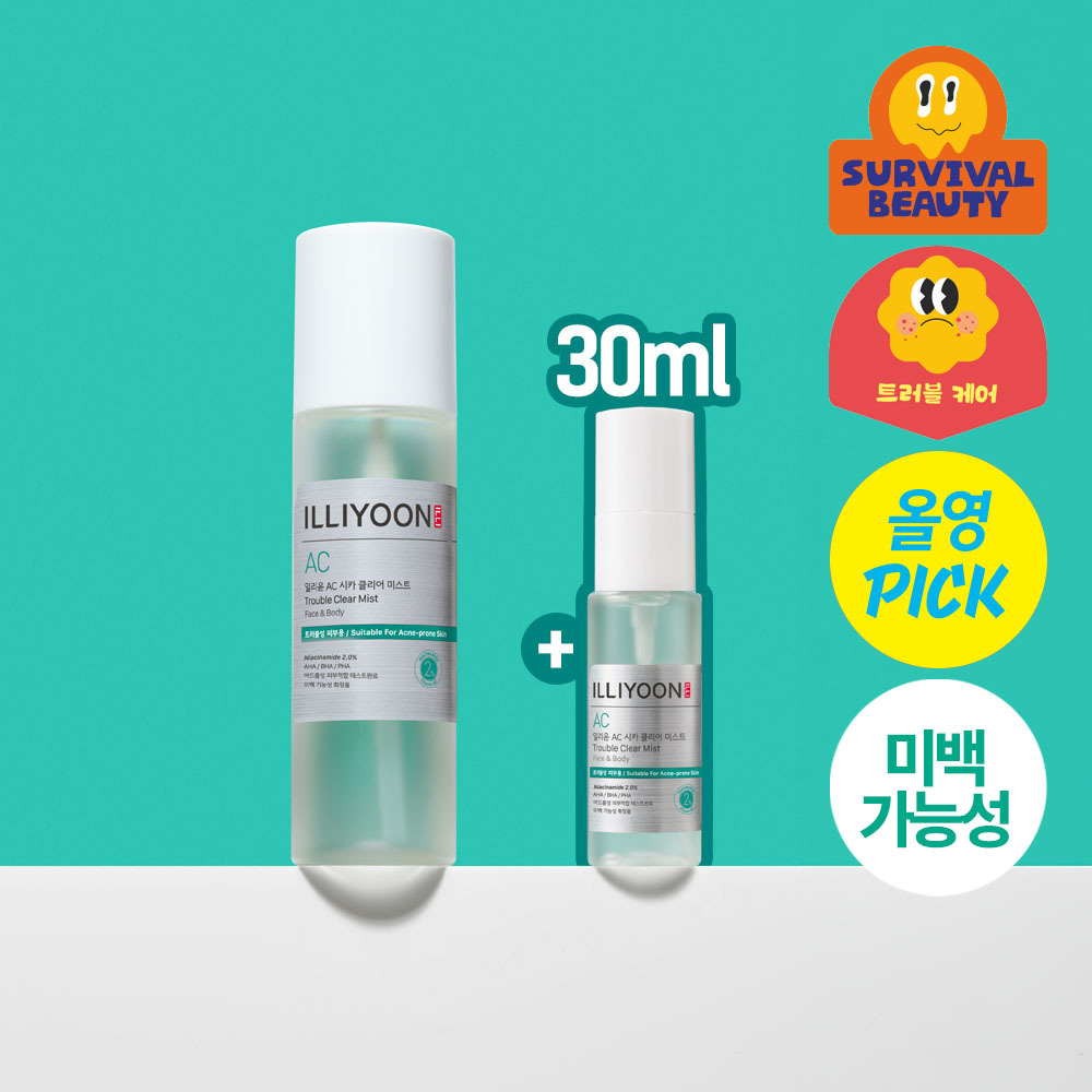 Illiyoon Cica Trouble Mist 200ml+30ml