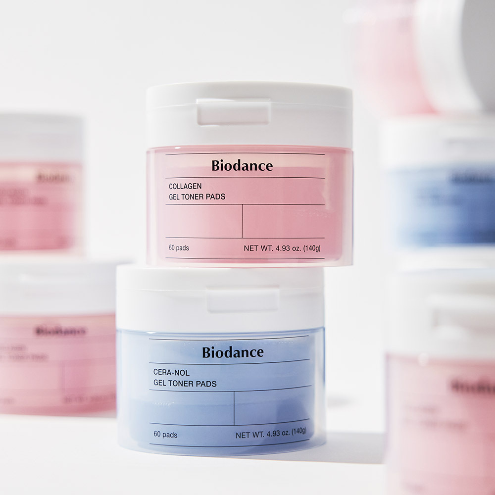 Biodance Gel Toner Pads 60 sheets, choose 2 types (Collagen/Ceranol)