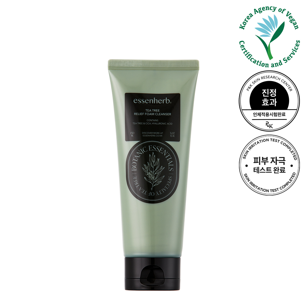 essenHERB Tea Tree Relief Foam Cleanser 150ml