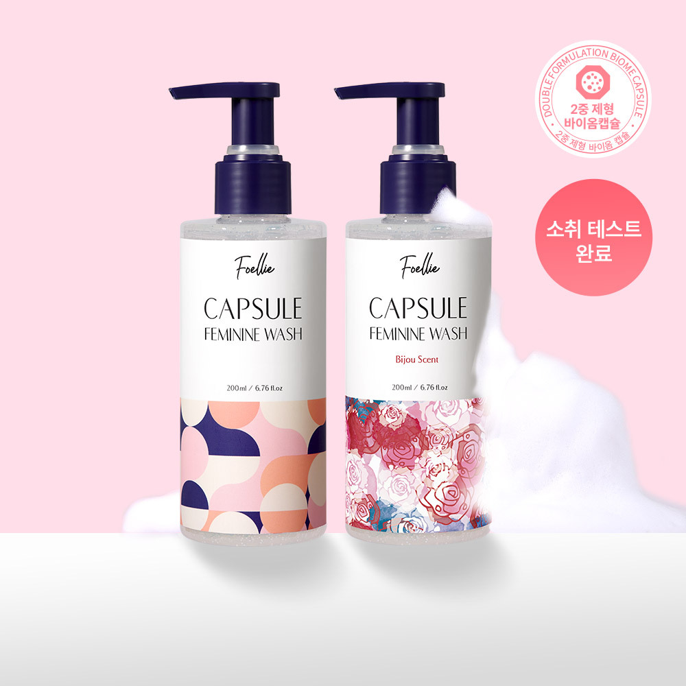 포엘리에 유산균캡슐 Y존케어 여성청결제 2종 200ml