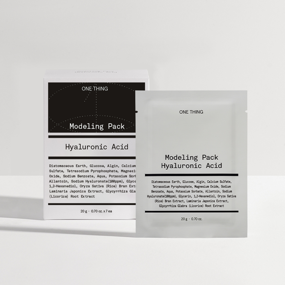 ONE THING Hyaluronic Acid Modeling Mask Cup Pack 28g