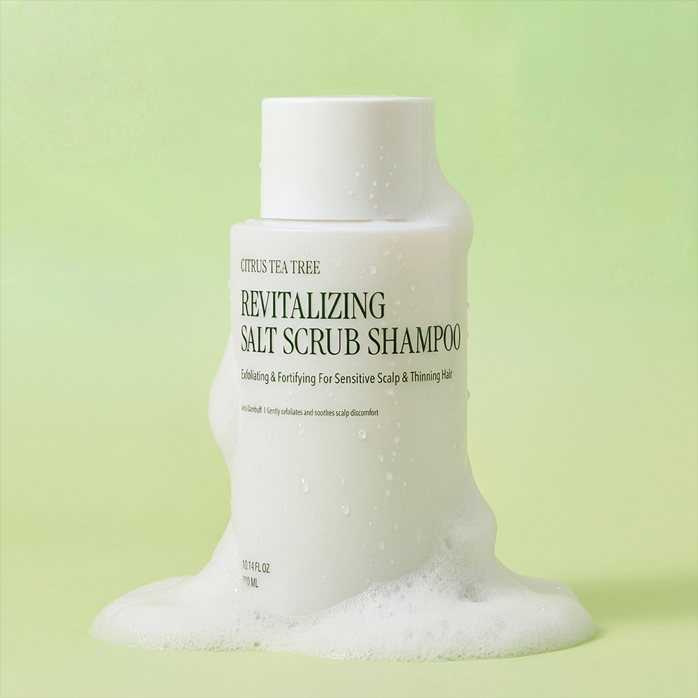 커리쉴 리바이탈라이징 솔트 스크럽 샴푸 300ml