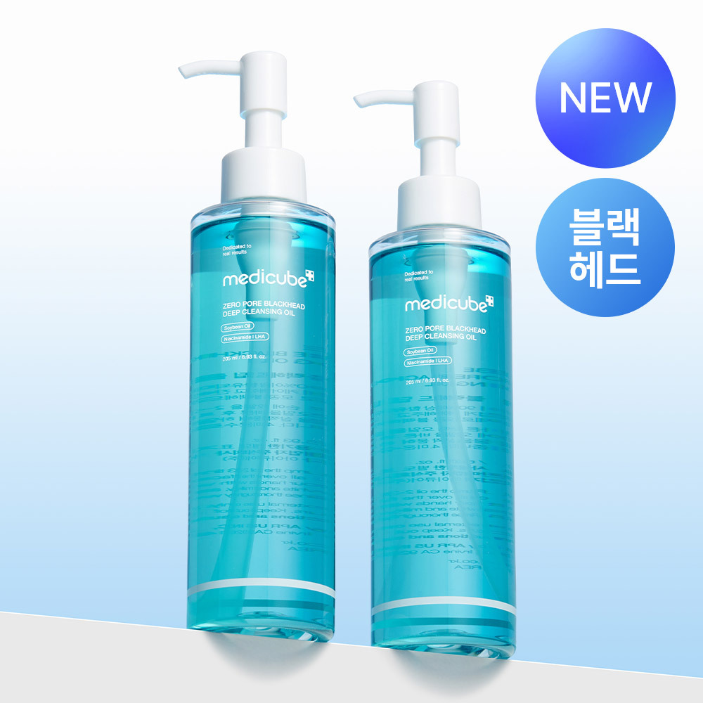 Medicube Zero Pore Blackhead Deep Cleansing Oil 205ml Smooth Skin Care