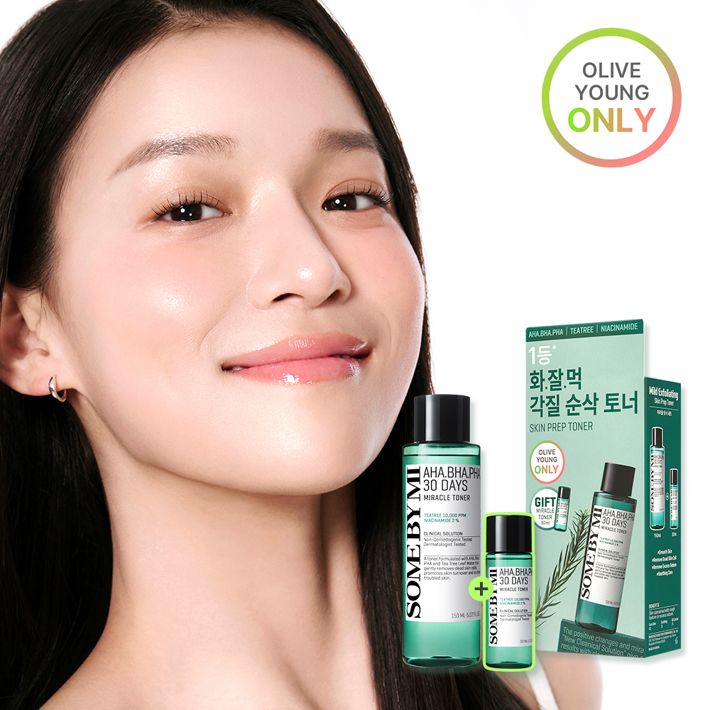 썸바이미 아하 바하 파하 30 데이즈 미라클 토너 기획세트 (150ml+30ml)
