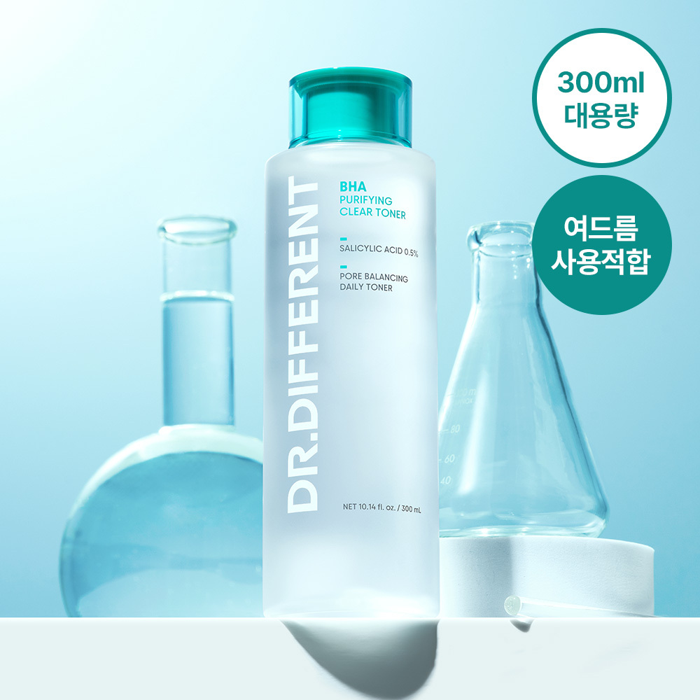 [모공각질케어] 닥터디퍼런트 바하 퓨리파잉 모공 토너 300ml
