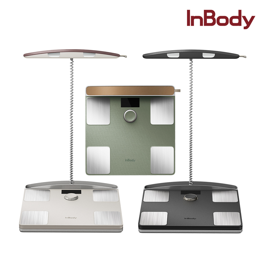 인바디 다이얼 체지방 측정 체중계 H40N WIFI 3종 택 1 (베이지, 그린, 블랙)