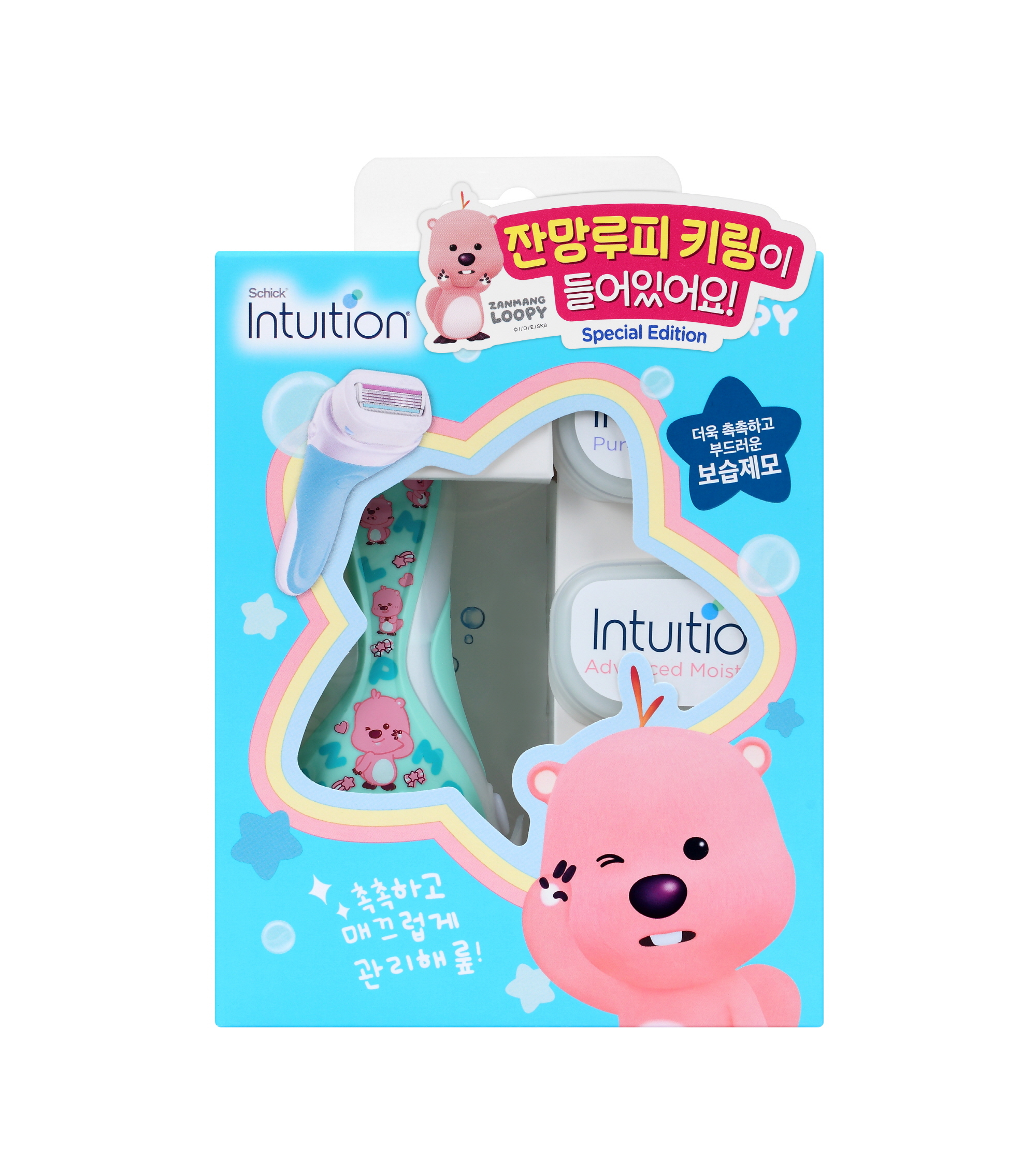 Olive Young 6月官方精选/清凉毛巾钥匙扣企划 小熊挂件/兔子挂件 版 脱毛器 4种 任选1 Gi+Nal4入