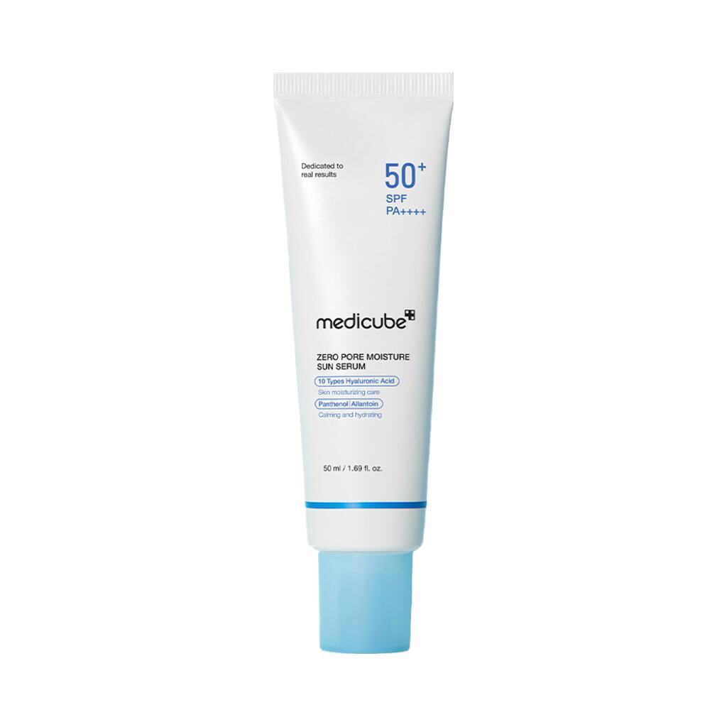 Medicube Zero Pore Moisture Sun Serum 50ml Hydrating UV Defense sun screen