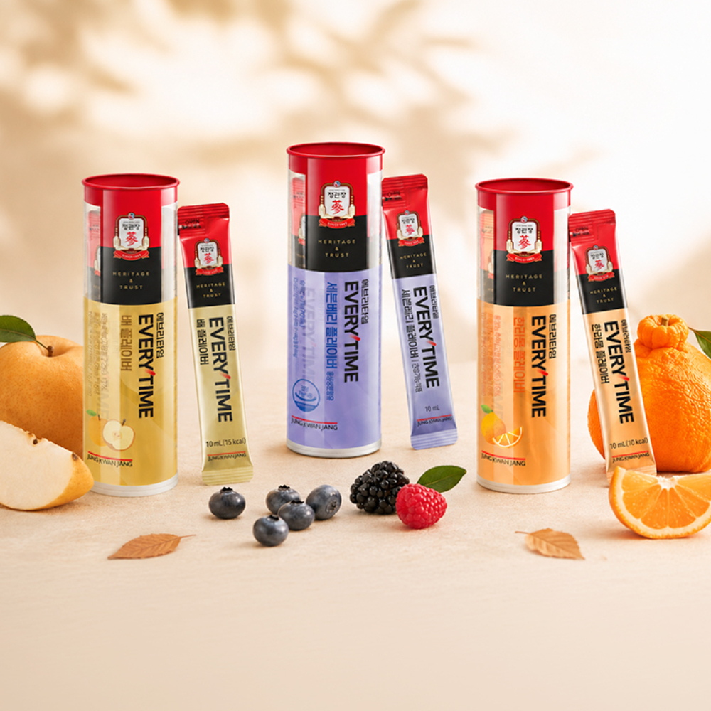 [Ollyoung Exclusive] Jeonggwanjang Everytime Seven Berry/Pear/Hanabong Flavor 7-Pack Exclusive