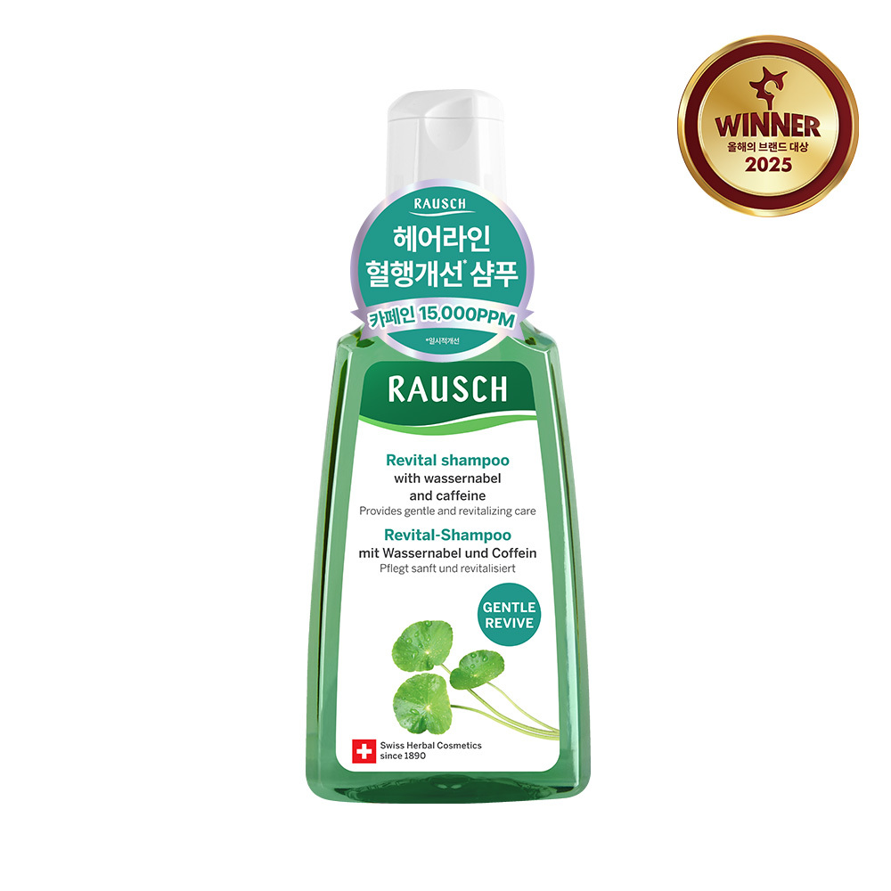 라우쉬 바서너블 카페인 리바이탈 샴푸 200ml