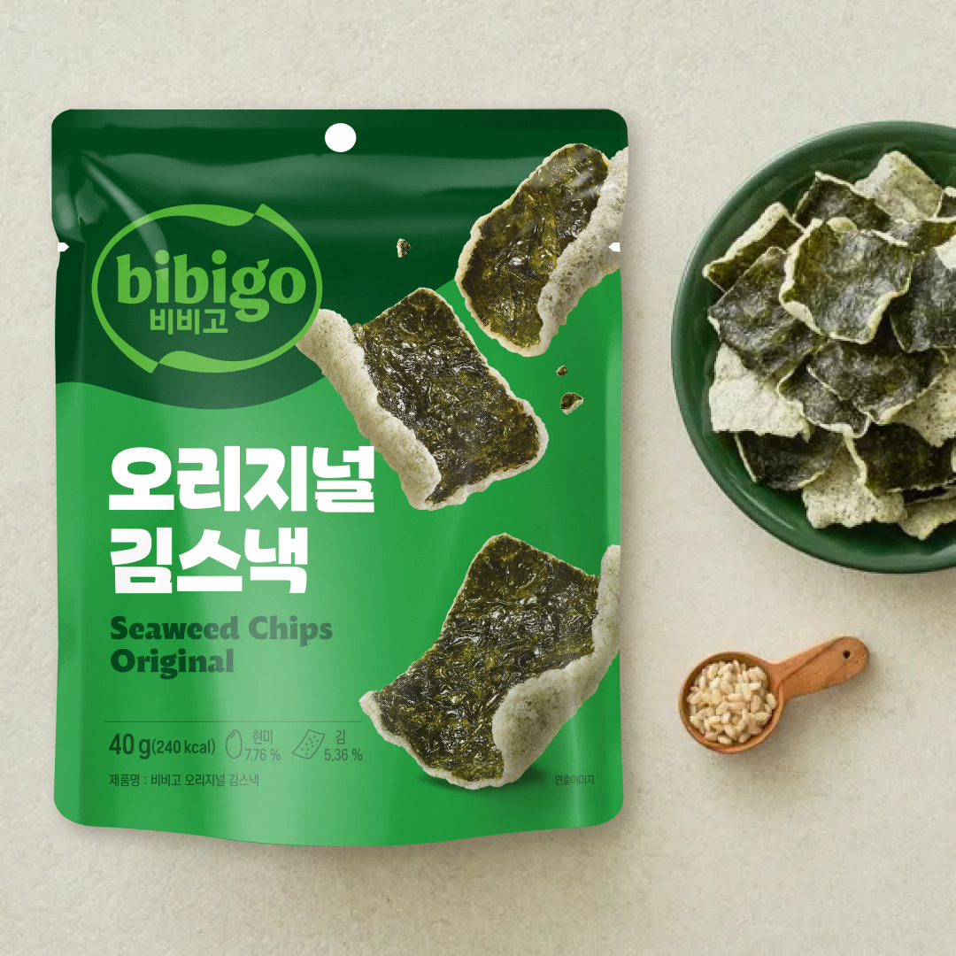 비비고 오리지널김스낵 40G