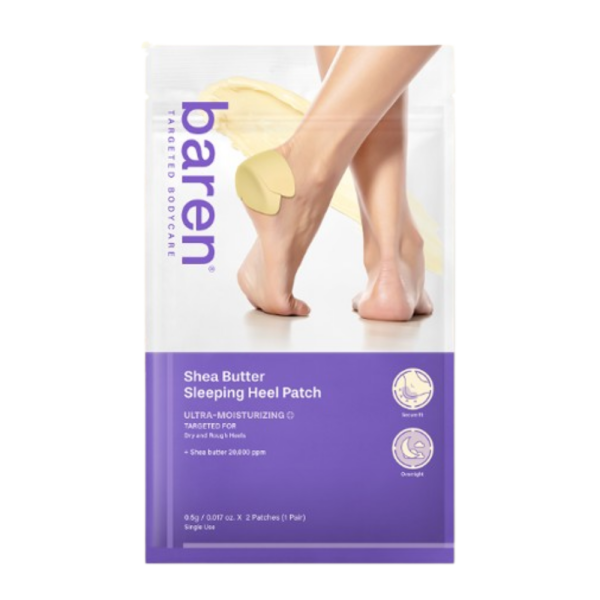 Baren Shea Butter Sleeping Heel Patch (2 pieces)