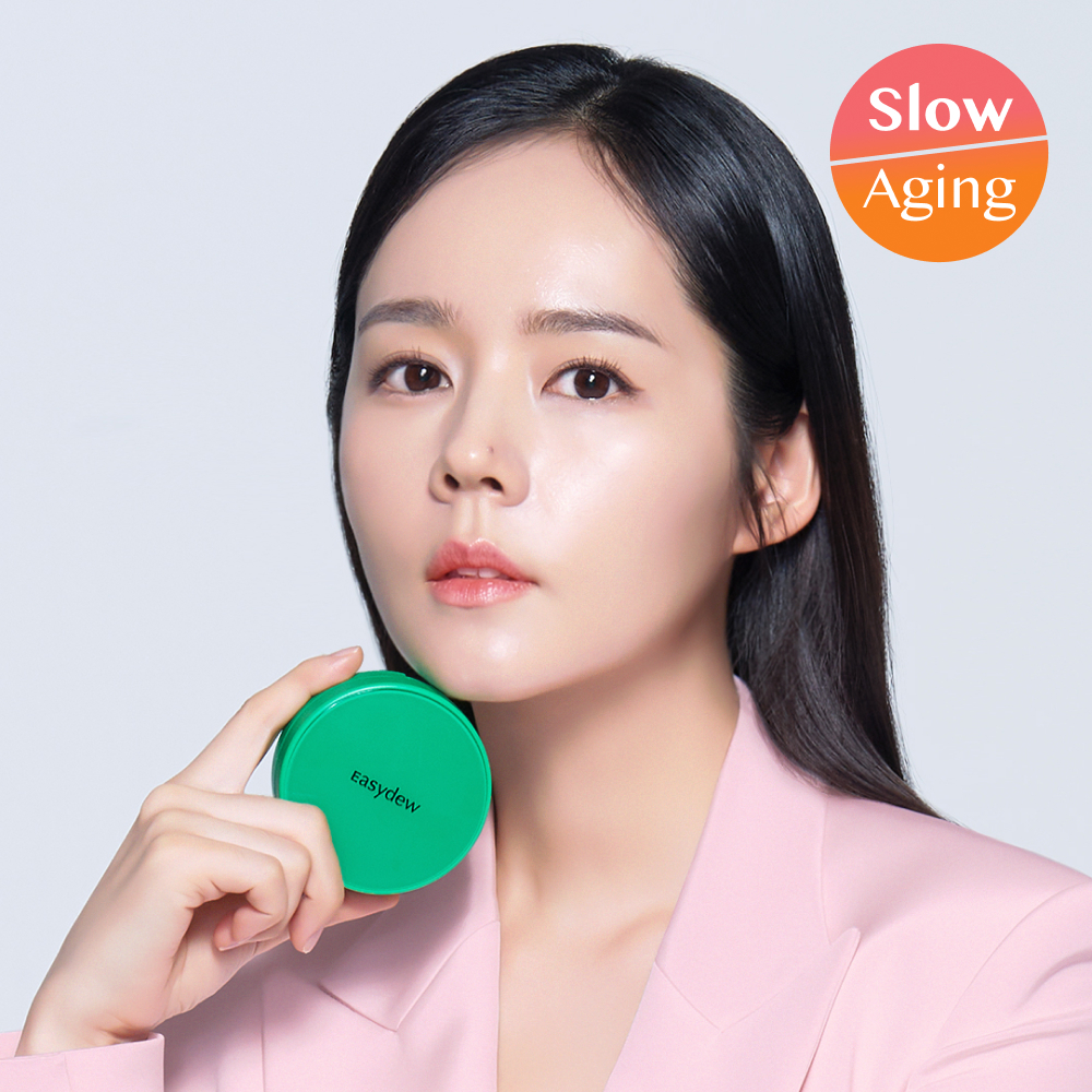 Olive Young Gimi 安瓶 气垫 替换装 套装 粉扑 2片 赠送